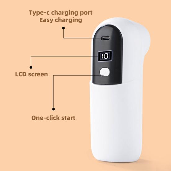 Wireless Vacuum Sealer Digital Display Strong Suction Power Compact Design Portable USB Rechargeable Food Bag Sealing Machine