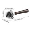 54mm Bottomless Portafilter 54mm Bottomless Precision Filter Coffee Portafilter Basket Replacement For Dosing Distribution Puck