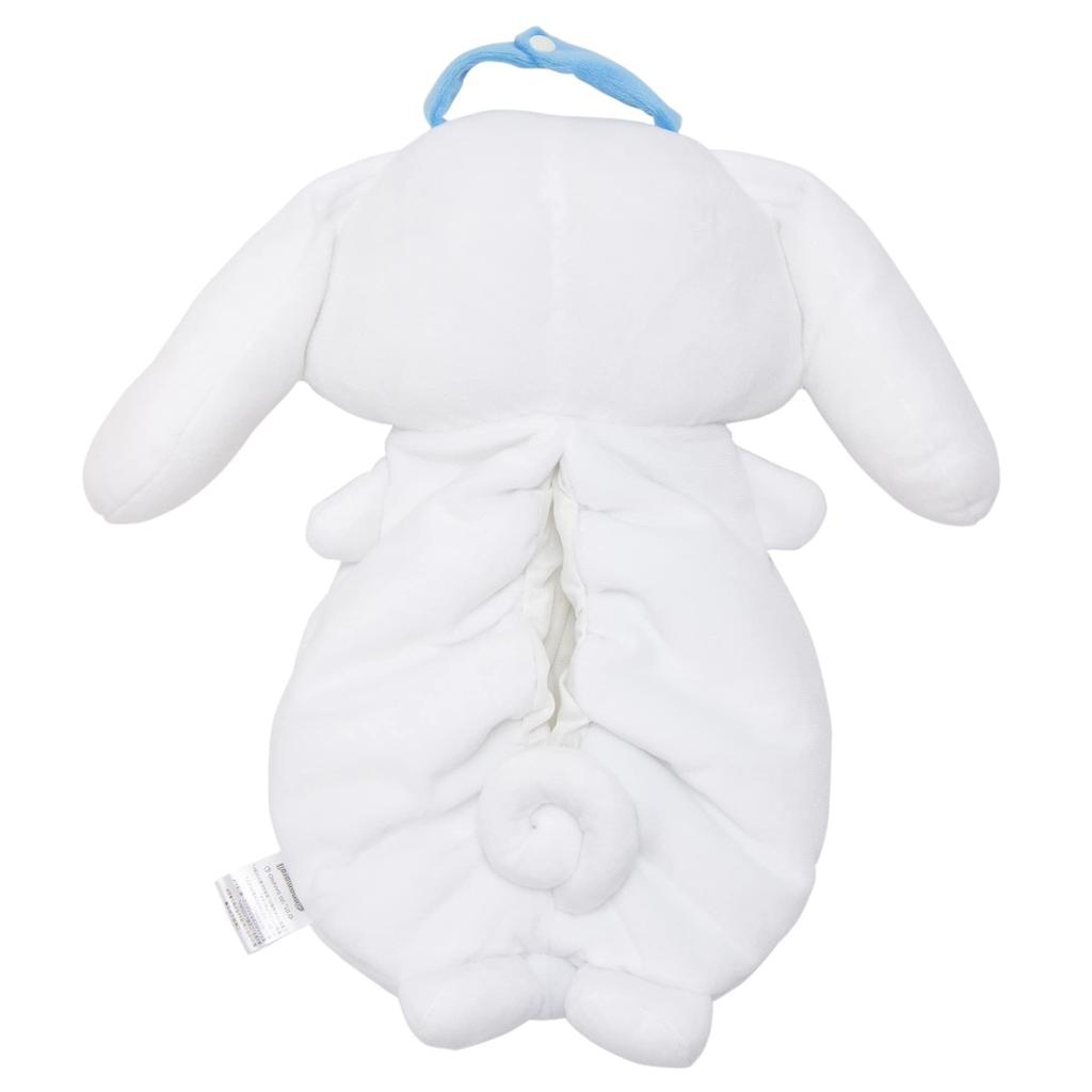 MORIPiLO Sanrio Hanging Tissue Box Tissue Box Soft and Cute Car Plush Paper SANRIO Morishita Pillow (Cinnamoroll Wall-Mounted Cover) Approx. 40cm,