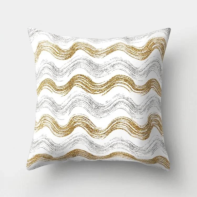 Black White Striped Cushion Cover Decorative Pillows Fashion Seat Cushions Home Decor Geometric Throw Pillow Sofa Pillowcase