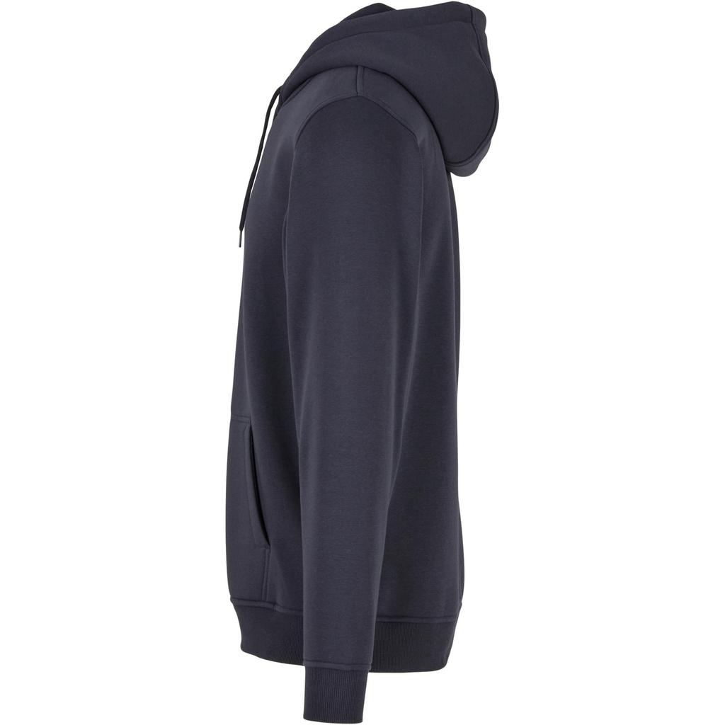 Build Your Brand Mens Heavy Zip Up Hoodie