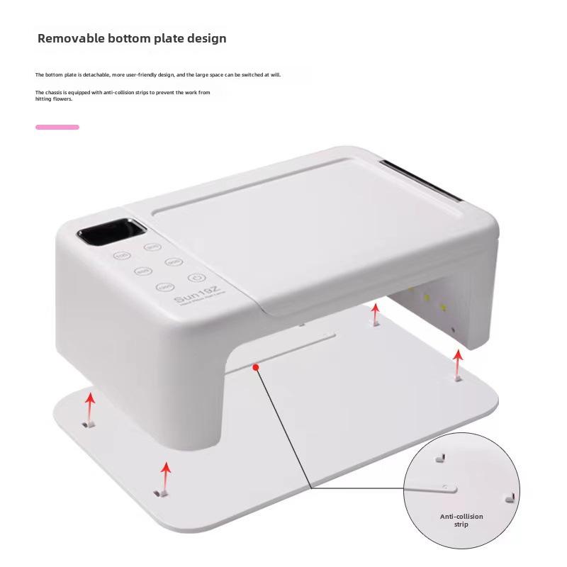 High-Power Nail Art Phototherapy Lamp with Hand Pillow for Quick-Drying Nail Polish