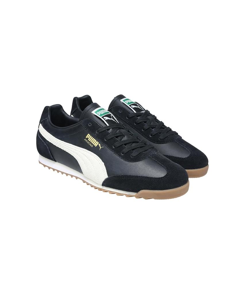 Puma Arizona Retro Sneakers 2025 White Size Cm 402353, Fall/Winter Colorway, Black/Warm (01), 26.0