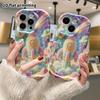Phone Case: 2D Flat, Suitable for iPhone 18 17 16 15 14 13 12Pro Protective Case, Dreamy Rocket Space Theme, Perfect Christmas and Halloween Holiday G