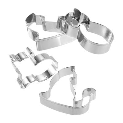 9 Stücke Kätzchen Katze Geformt Cookie Cutters Gebäck Cutter Keks Formen Backen Werkzeuge Küche Zubehör Home Party Geschenk