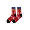 In Stock Plus Size Mid-Calf Jacquard Christmas Socks Bestseller