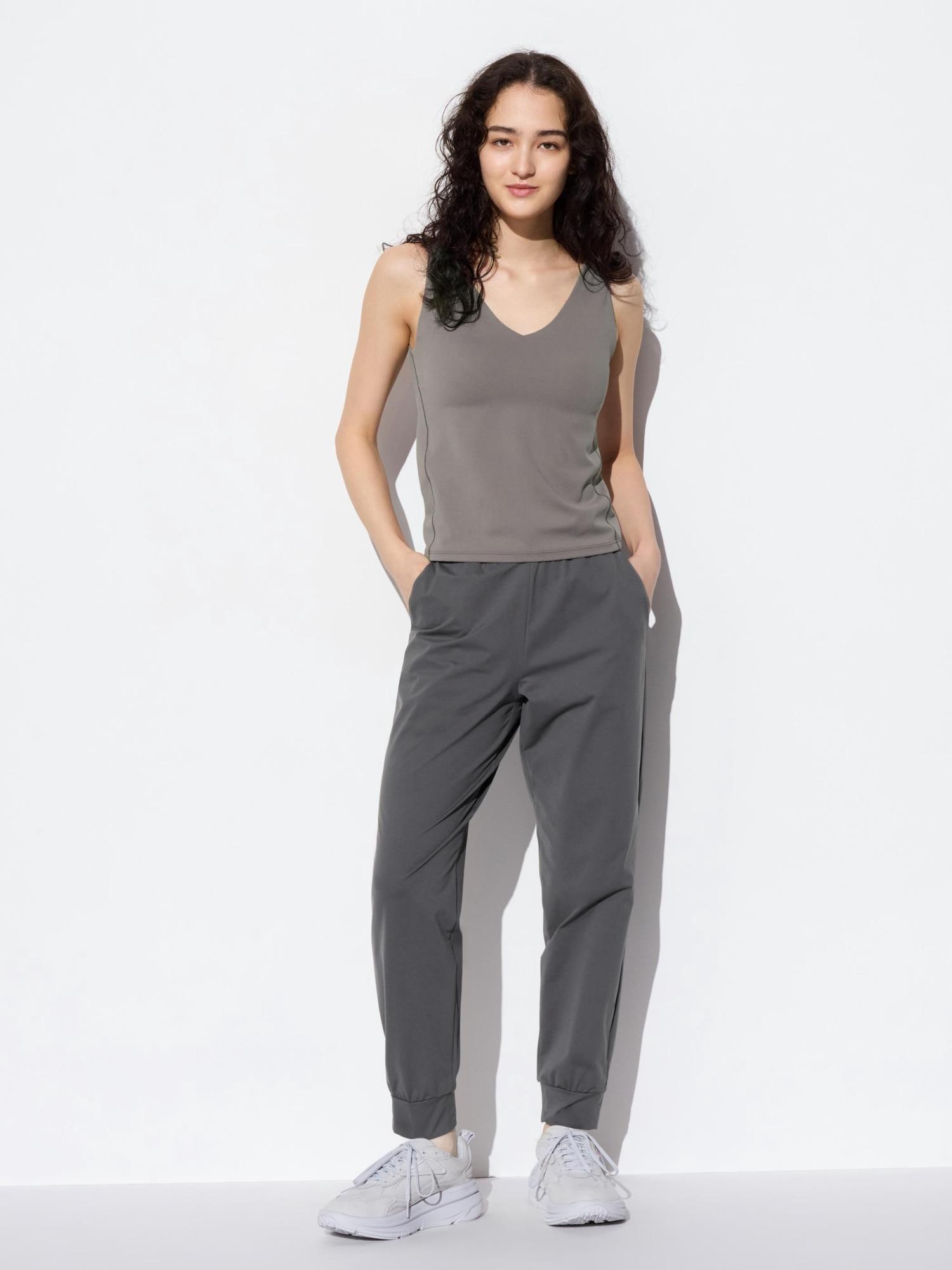 

Uniqlo Japan ультра эластичные спортивные брюки Airism стандартной длины 66 68 см 07 GRAY/XS