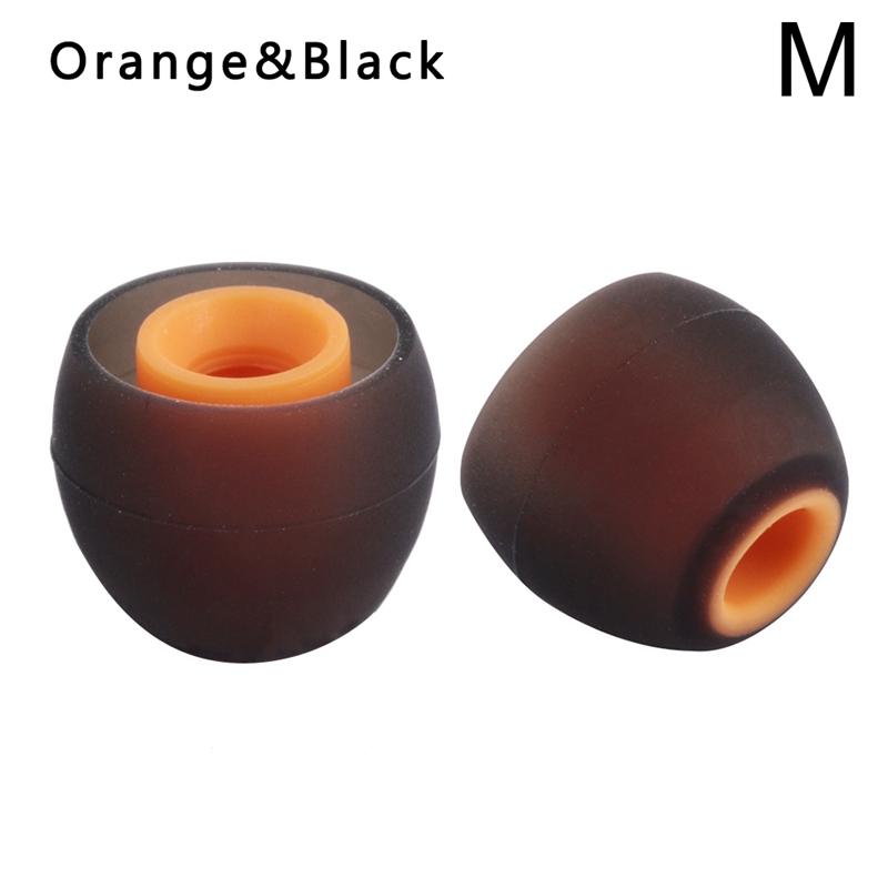 12 Pcs 3.8mm In-Ear Earphone Sleeve Universal Colorful Soft Silicone Earbuds Replaceable Rubber Ear Tips Headphone Accessories