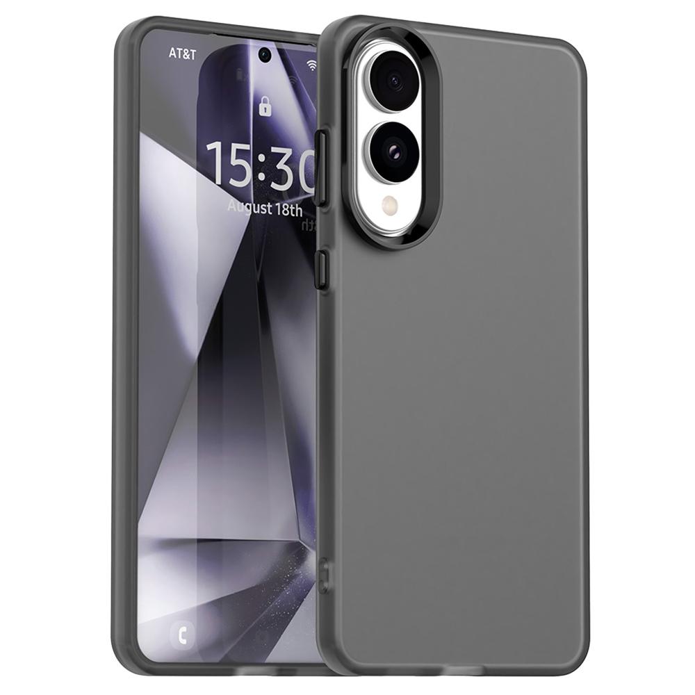 For Samsung Galaxy S25 Edge Case PC+TPU+PET Matte Anti-Drop Phone Back Cover
