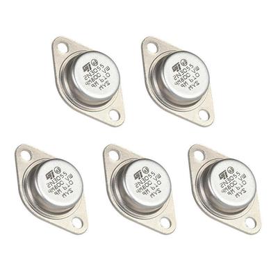 5 PCS 2N3055 TO-3 15A 60V NPN Power Silicon Transistor Amplifier Switch TRANSISTORS Audio Power 15A/60V