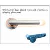 Silicone Door Handle Cover Prevent Collision Prevent Static Electricity Door Knob Cover with Suction Cup for