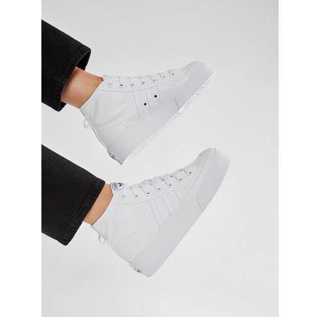 Adidas Nizza Platform Mid W FY2782 White Sneakers