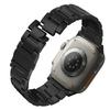 Uniq Osta Apple Watch Strap 42/44/45/    49Mm Series 1/2/3/4/5/6/7/8/9/10/Se/Se2/Ultra/Ultra 2 Stainless Steel Black/Midnight Black