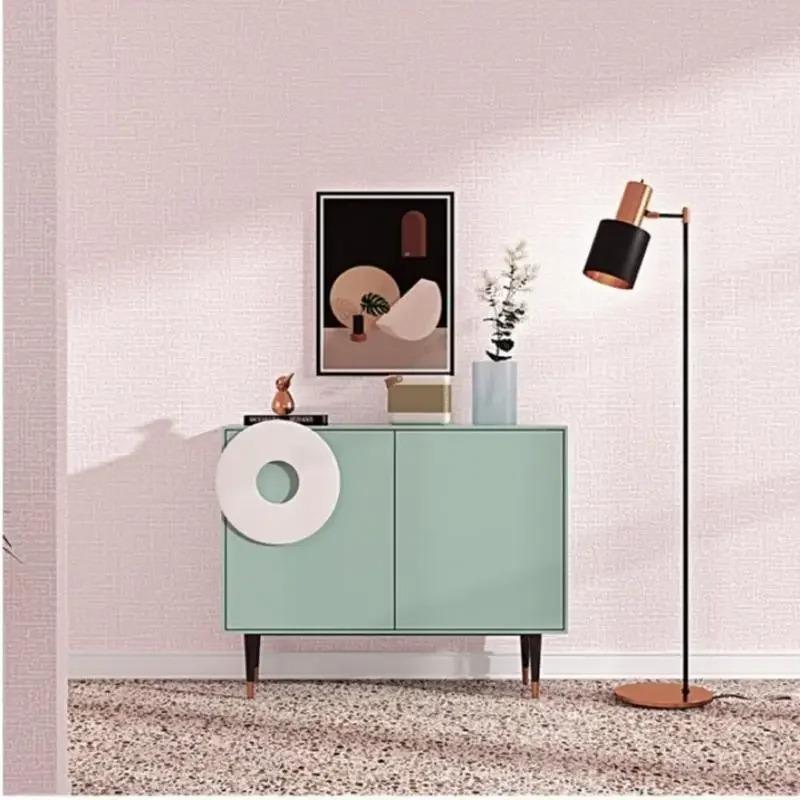 10 Meter 3D Linen Self-adhesive  PVC Solid Color Thickened Waterproof Background Wall Linen Flat Design Decor Wall Sticker