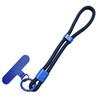 Adjustable 6mm Braided Anti-Drop Mobile Phone Wrist Strap with Self-Locking and Multi-Color Options