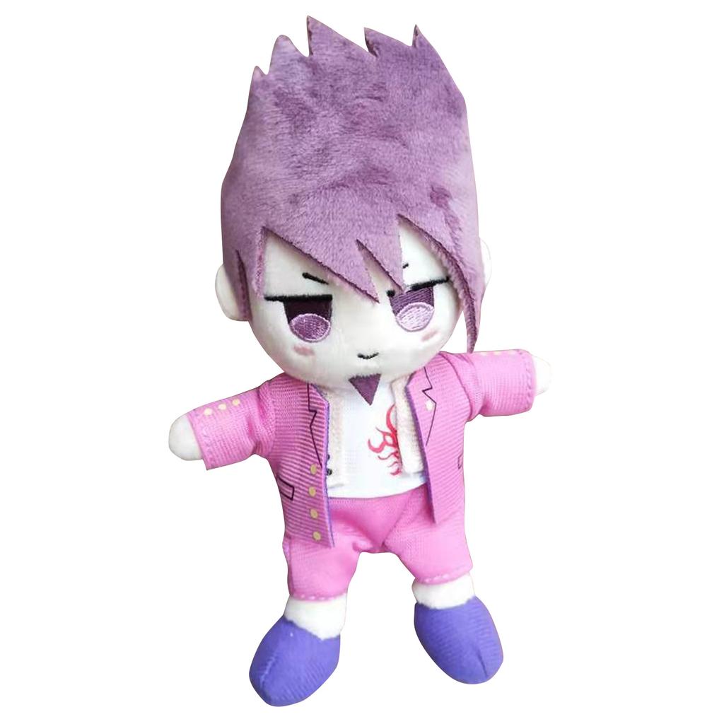 9 Style New Anime Plush Doll Keyring Kokichi Oma Kaito Momota Harukawa Maki Keychain Soft Figure Backpack Pendant Keychain Fans