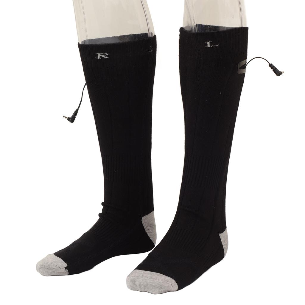 Electric Heated Socks Pure Cotton 3 Modes Adjustment USB Rechargeable Men Women Battery Socks for