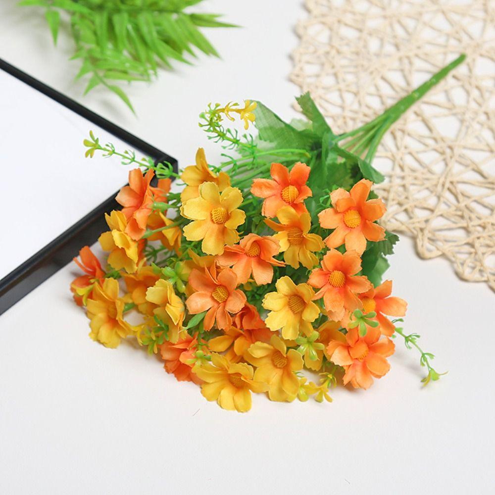Plastic Artificial Daisy DIY Fake Daisy New Simulation Flower  Photography Props