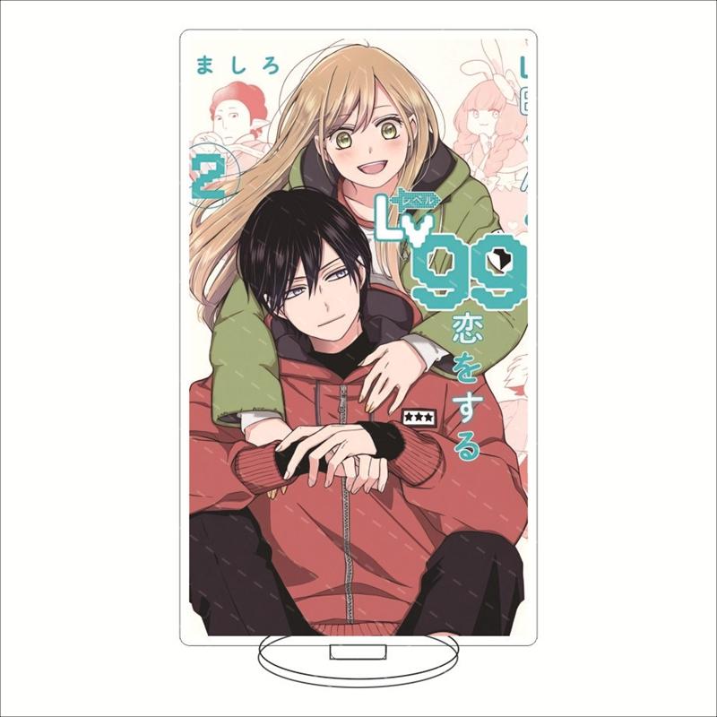 Hot My Love Story mit Yamada-kun bei Lv999 Acryl-Stand-Modellplatte, doppelseitige Acryl-Cosplay-Desktop-Dekor-Fans