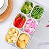Multifunction Fridge Organizer Storage Box with Draining Baskets, Fridge Storage Boxes Containers Transparent PET with Lids