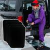 4 Stück Ski-Schienbeinschoner zuschneidbar Snowboard-Beinpolster für Männer Frauen, Schutz für alle Niveaus für Snowboarding, Parkfahren & Winter