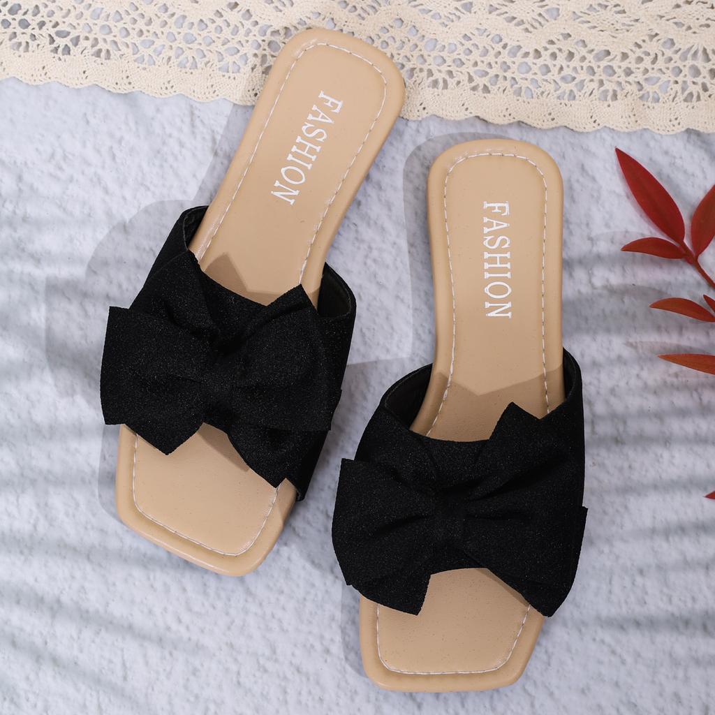 Fashion 2025Summer New Style Women's Designer Brand Open Toe Flat Slippers Comfortable Women's Shoes Casual Slippers Women's Shoes
