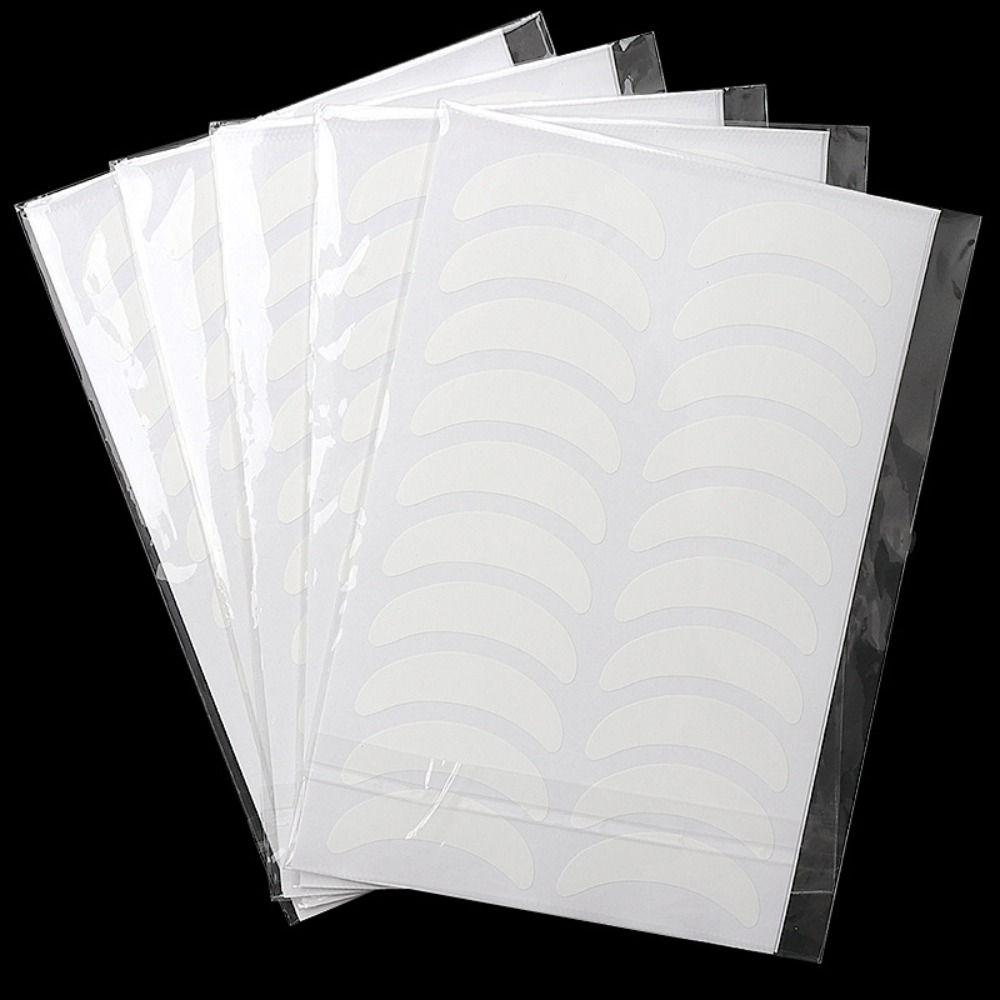 100Pcs/set Natural Eye Lashes Eyelash Extension Patches White Eyelashes Paper Adhesive Tape