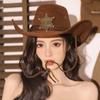 Autumn and Winter American Western Cowboy Hat British Retro Style Knight Hat New Men's and Women's Outdoor Travel Top Hat