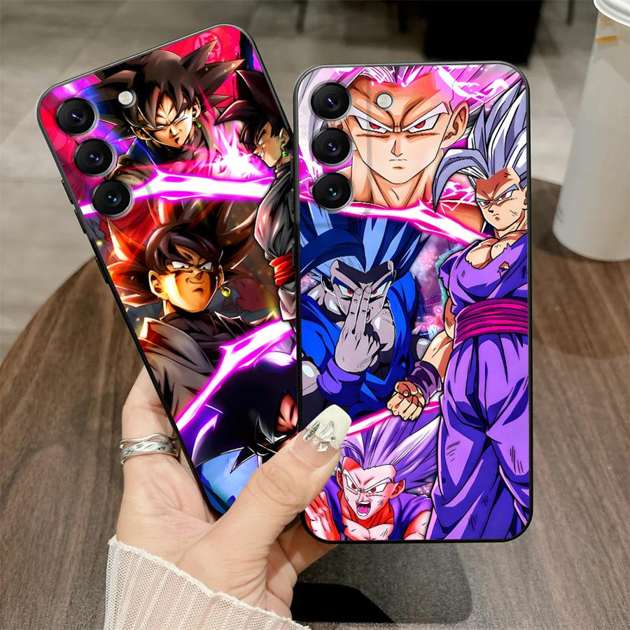 Dragon Ball Son Gohan Case for Samsung Galaxy A30 A15 A10 A12 A03 A05 A20 A13 A06 A04 A70 A50 A40 A16 Black Soft Phone Cover