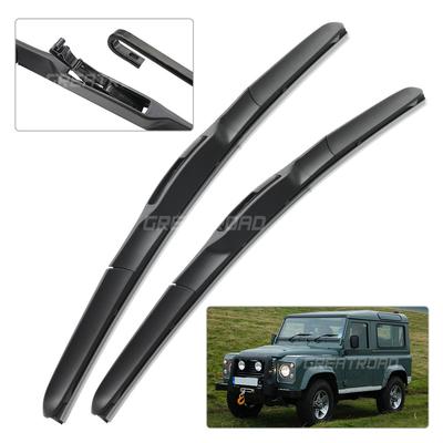 For Land Rover Defender 90 110 130 L316 1992 - 2016 Wiper Front Wiper Blades Windshield Windscreen Window Brush 14"+14"