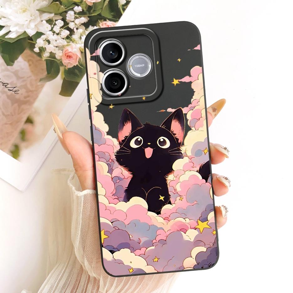 For Honor 600 Lite Case LNA-NX1 Cute Funny Cartoon Cover Shockproof Soft Silicone Case For Honor 500 Smart Honor600 Lite 5G Bags