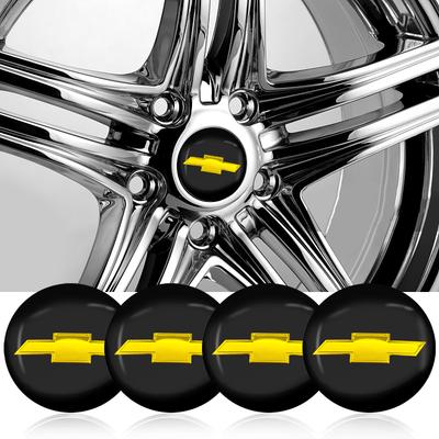 4pc 56mm Aluminum Alloy Car Wheel Center Decal Hub Sticker For Cruze Malibu Sail Spark Captiva Equinox Trax Tracker AVEO Lova RV Accessories