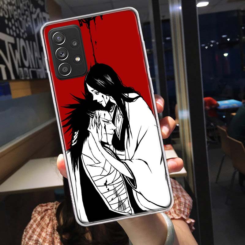 BLEACH Zaraki Kenpachi Phone Case for Samsung A54 A57 A37 A17 A14 A15 A12 A24 A34 A55 A35 A25 A52S A07 A05S A04S A22 A32 A72 Gal