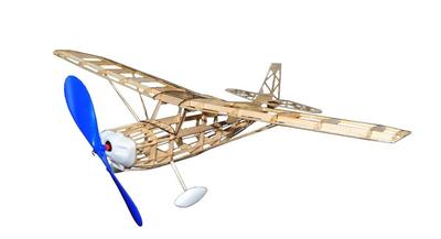 Studio Mido 1/22 Scale Balflyer Junior Series Decathlon Rubber Powered Model Airplane Kit BJ-001
