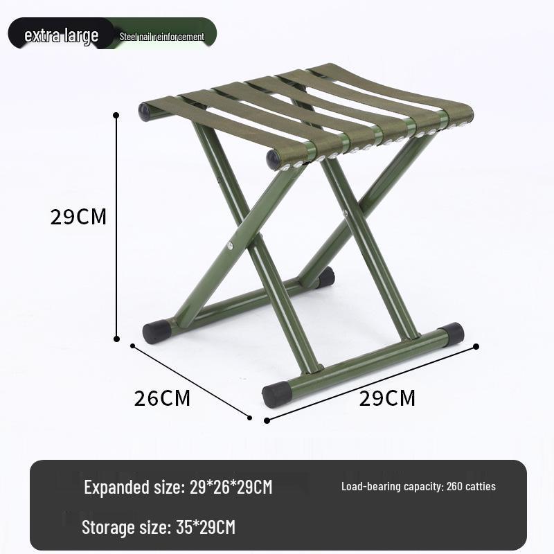 Portable Folding Stool for Outdoor and Household Use