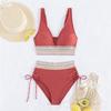 Split Bikini Swimsuit Women's Tight Waist Multi-color Hot