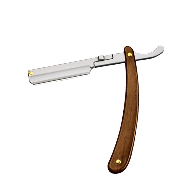 Unisex Old-Fashioned Manual Razor for Shaving and Face Trimming