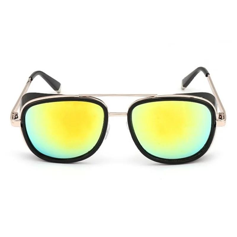 Steampunk Sunglasses Men Brand Mirror Designer Sun Glasses for Women Punk Vintage Red Sunglasses UV400 Lentes  Mujer