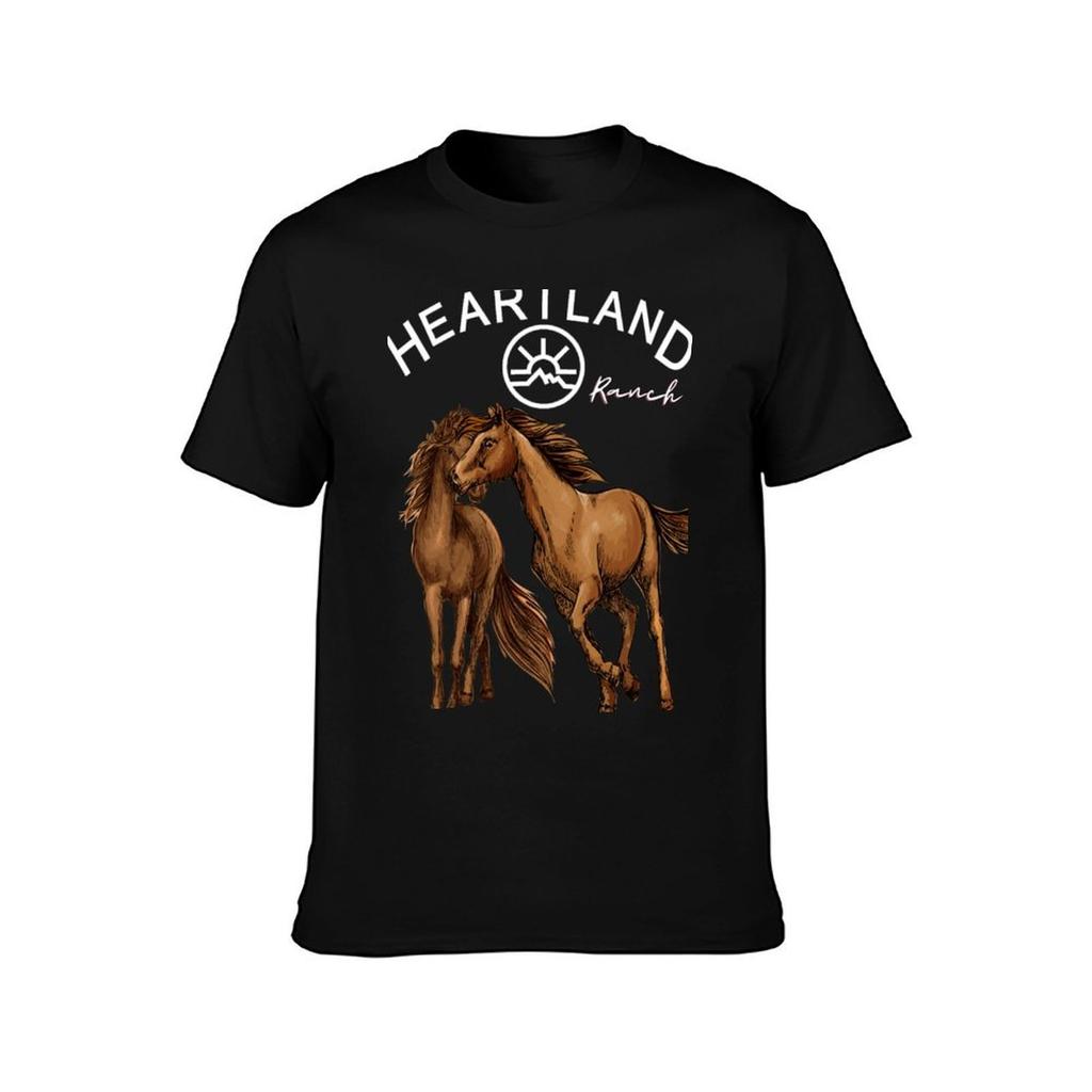 Heartland Ranch, Heartland Horse T-Shirt man t shirts for men man t shirts for men casual T-Shirt