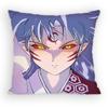 Anime Sesshoumaru Pillow Case Sofa Living Room Bedroom Headboard Backrest Cushion Square Cushion Nap Time