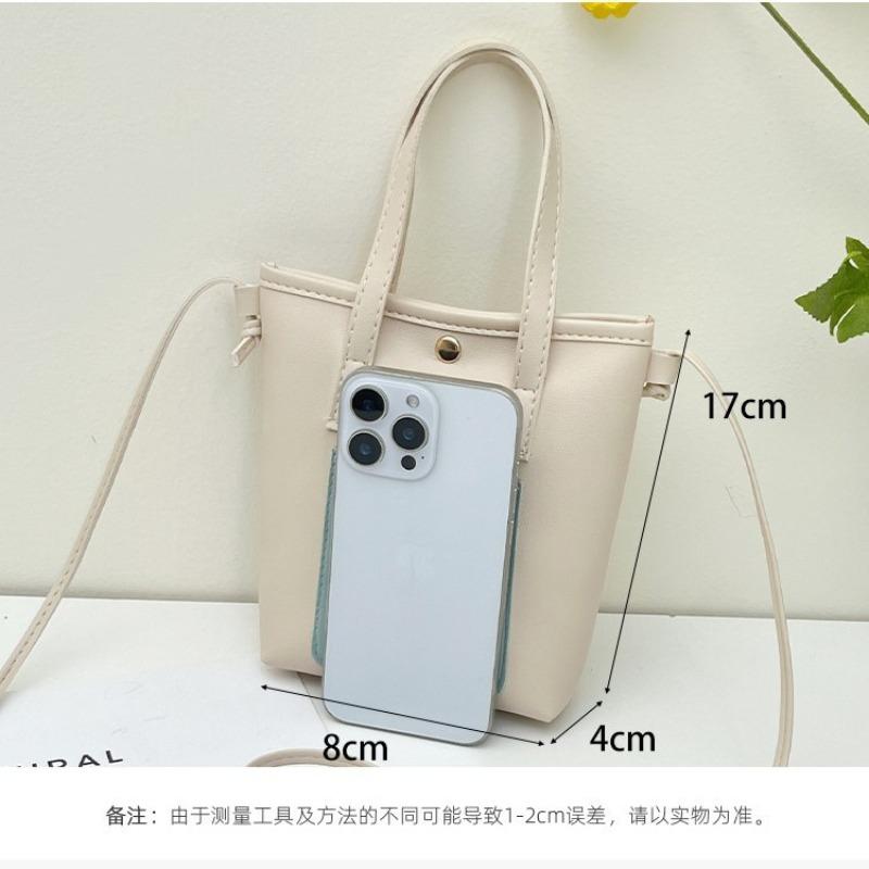 Bags New niche versatile small bags Single shoulder women's bucket Fashion messenger bags Campus bags