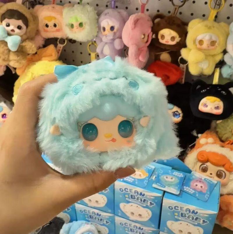 Yooki Oxygen Sexta Generación Caja Sorpresa Bebé del Océano Muñeco de Peluche Colgante Coleccionable Genuino Regalo de Cumpleaños Ideal Para Niñas