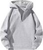 American Casual Loose Fit Zip-Up Hoodie: Spring/Autumn Streetwear Sweatshirt