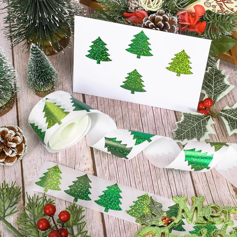 500pcs/set Glittering Flower Sticker Party Gift Wrapping Label Sticker Reward Stickers Scrapbook Stationery