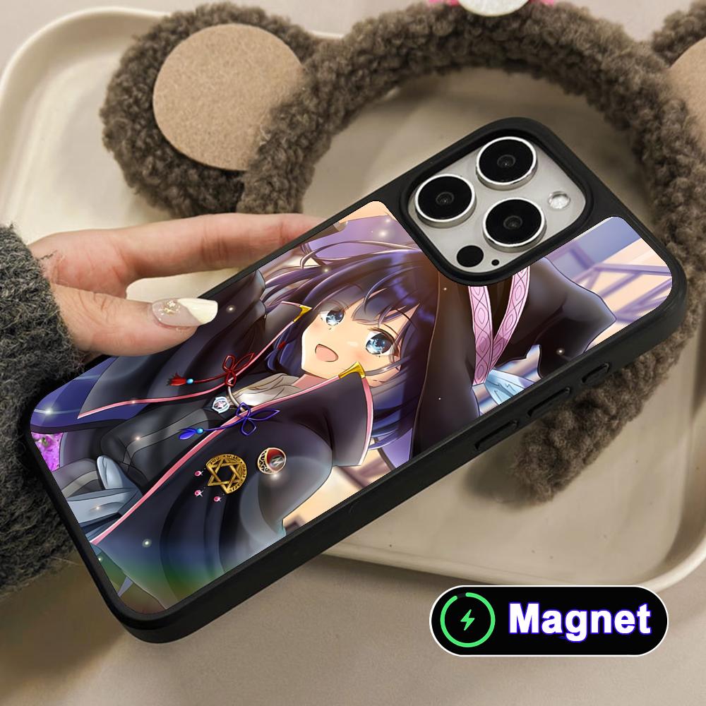 Wandering Witch Saya Phone Case for iPhone 17 16 15 14 13 12 11 Air Pro Max Plus Matte Surface Magsafe Cover