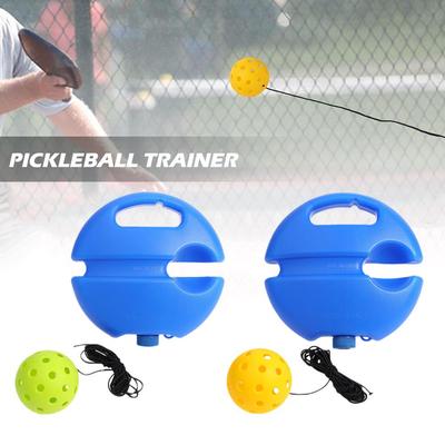 Heavy Duty Tennis Training Aids Base With Elastic Rope Ball Practice Self-Duty Rebound Tennis Trainer Partner Sparring Device