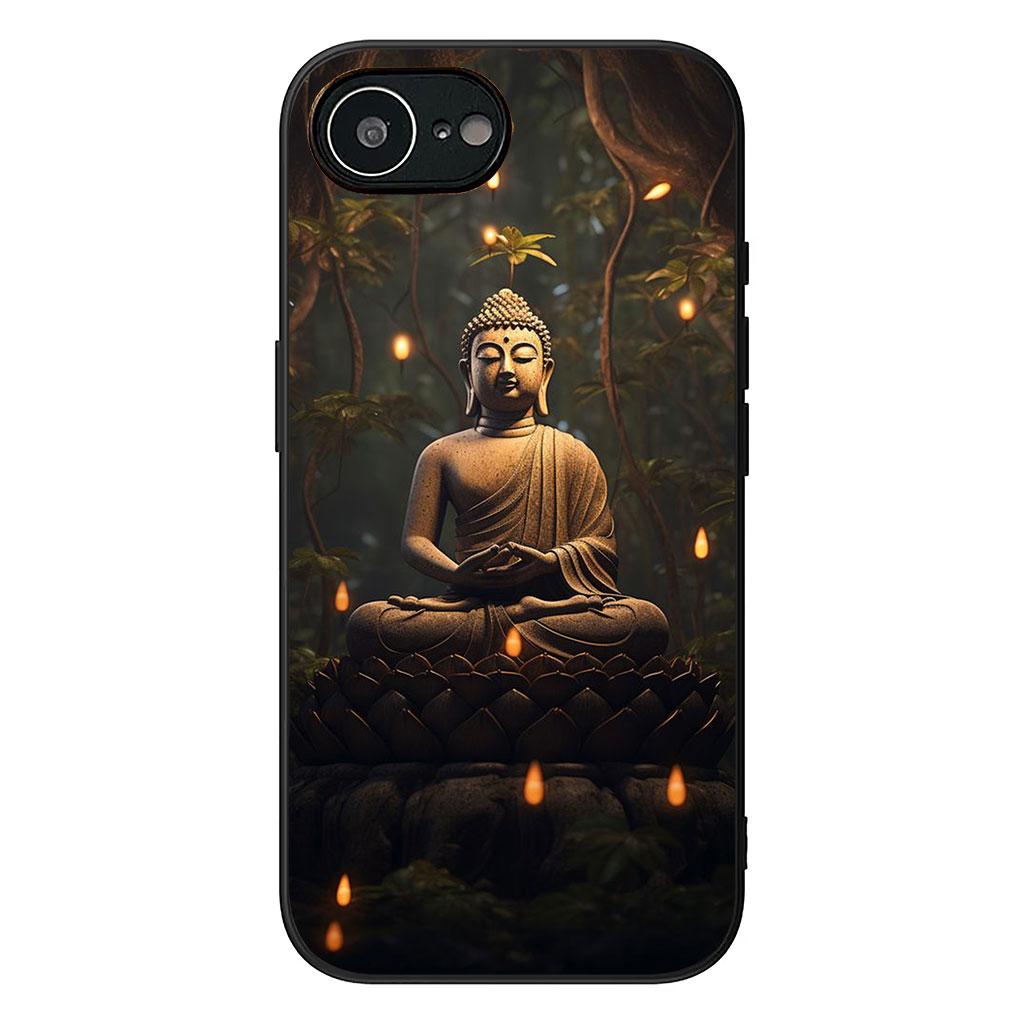 Cover for Xiaomi Redmi Note 15 11 9 10 Pro Plus A5 9A 9T 10A 10C 9C NFC 15C 8T Phone Case Lord Figure Buddha Lotus