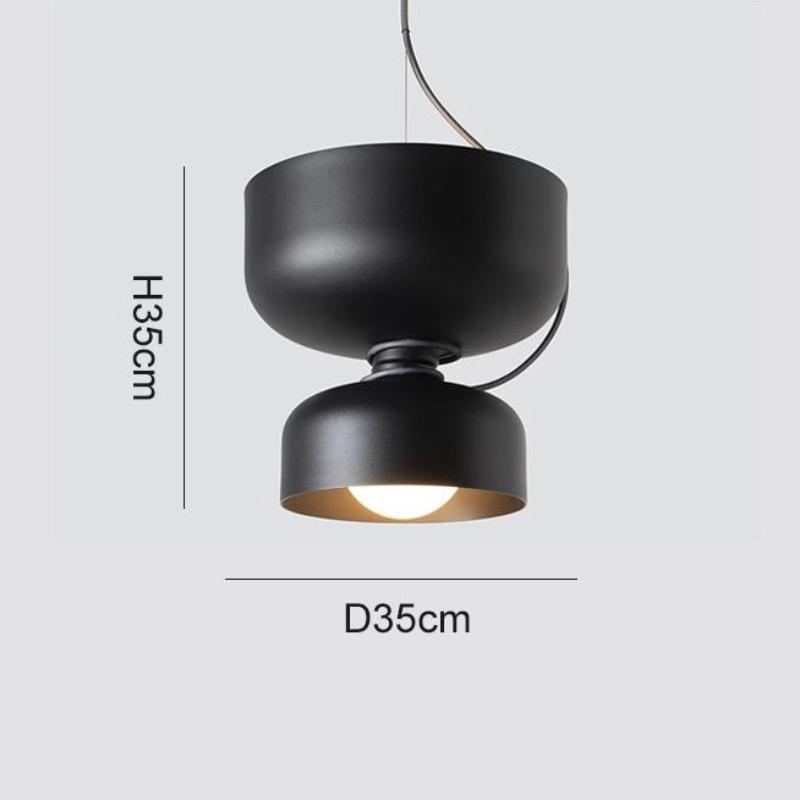 Nordic Creative Art Pendant Light Restaurant Bedroom Chandelier Forged Iron Lampshade Modern Design Decorative Lighting Fixtures