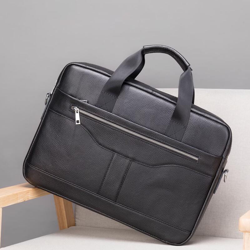 Men's Business Leather Briefcase