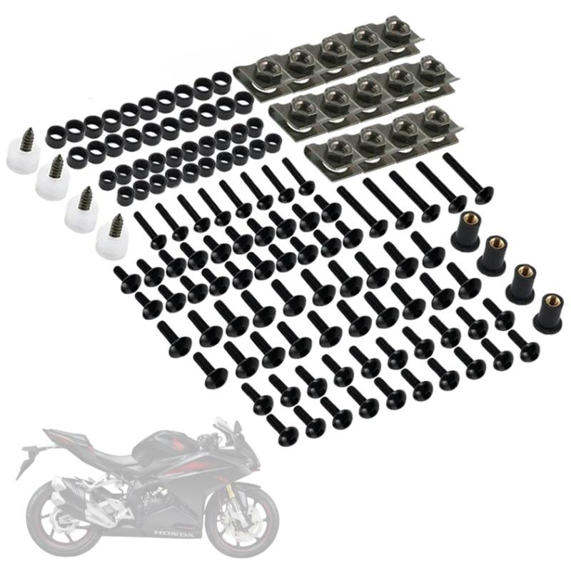 177 STÜCKE M5 M6 Motorrad Komplette Verkleidungsschrauben CNC Schraube für Ducati 748 749 750SS 848 900SS 916 996 998 999 1098 1098S Panigale